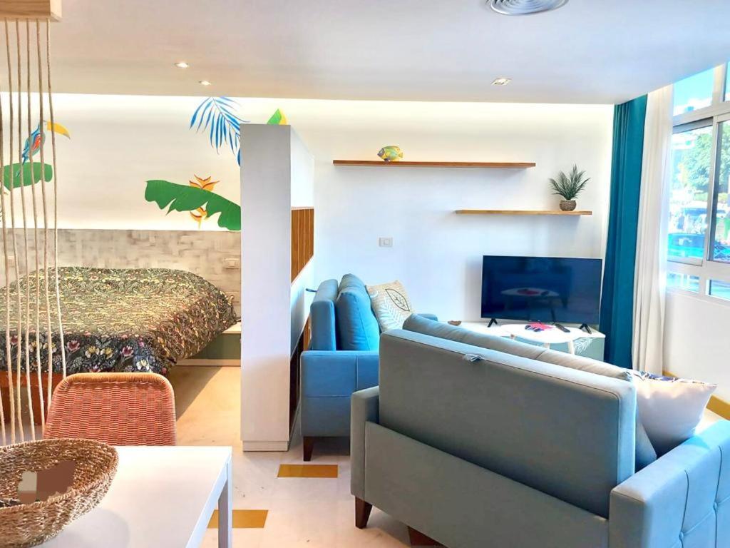Tropical House Near Beach&Yumbo San Bartolomé エクステリア 写真